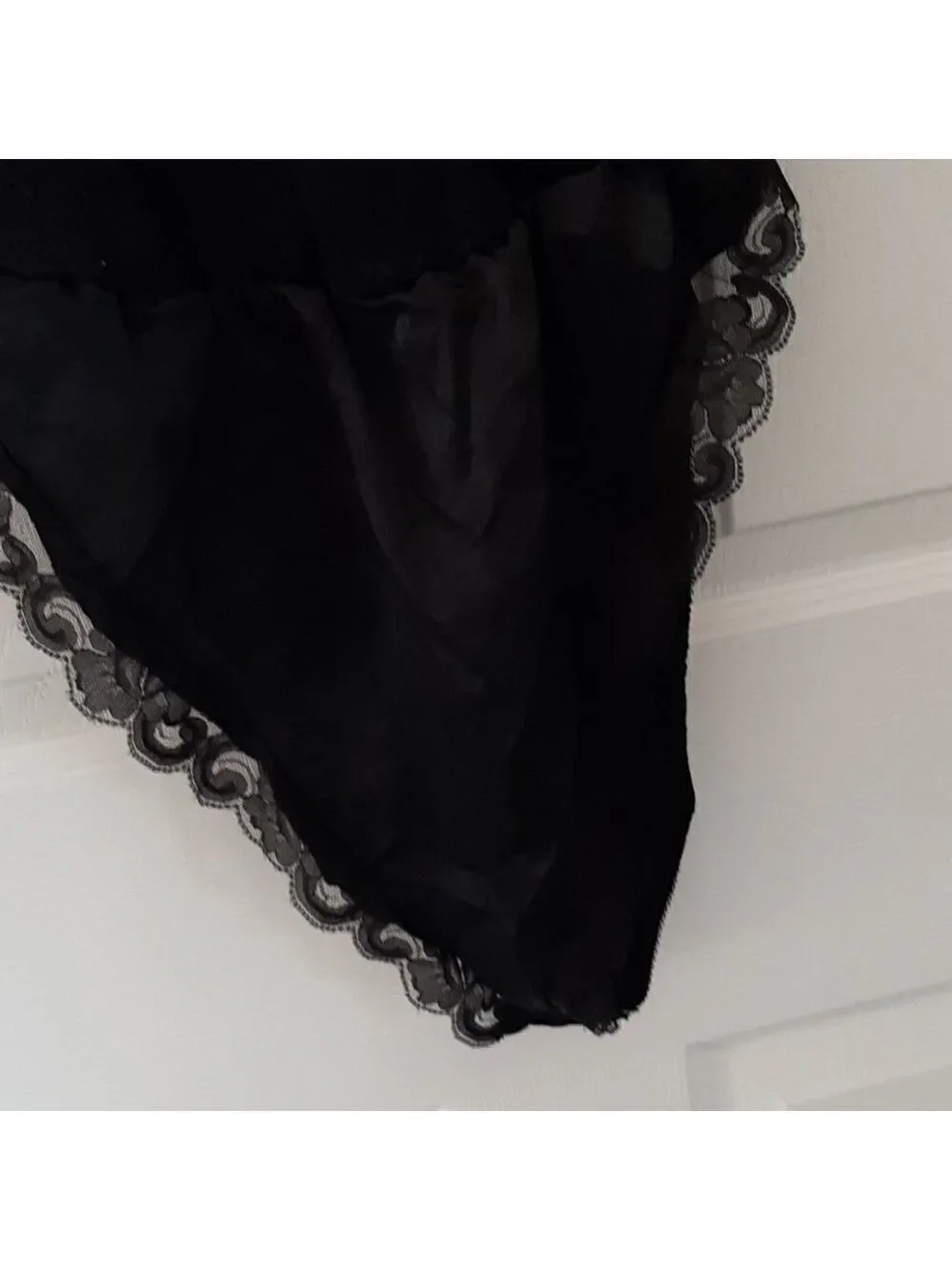 California Dynasty 1 piece black lingerie - Picture 3 of 16